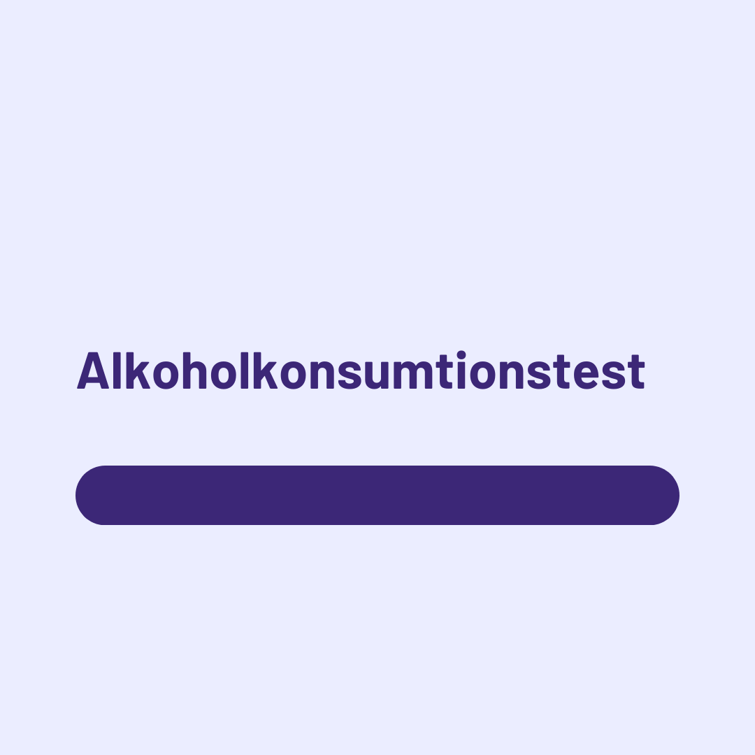 Alkoholkonsumtionstest – Medicheck